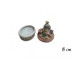 Keramik Schatulle für Sammlung Gr. 8cm