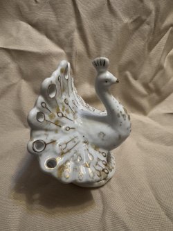 Keramikfigur Schwan/Fasan