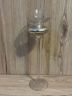 Verkaufe Kerzenständer aus Glas sehr schön gebraucht
