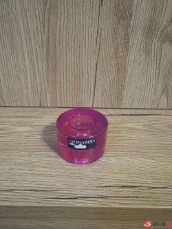 Selling tea light holder from the brand Leonardo 1 piece purple