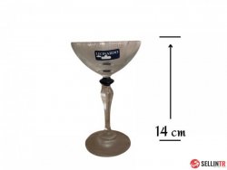 Glass goblet approx. 14cm by Leonardo