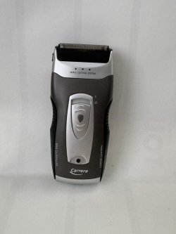 Rechargeable shaver used.