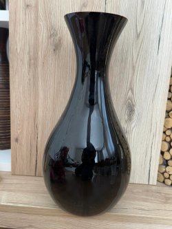 Black vase