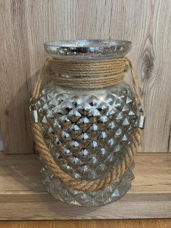 Dekorative Vase aus Glas