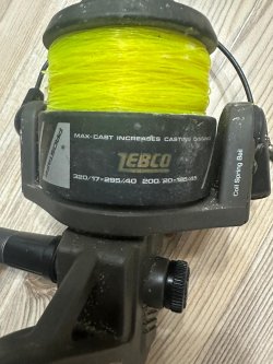 Olta makarası markası Zebco 5000 kullanıldı, lütfen resme bakın.